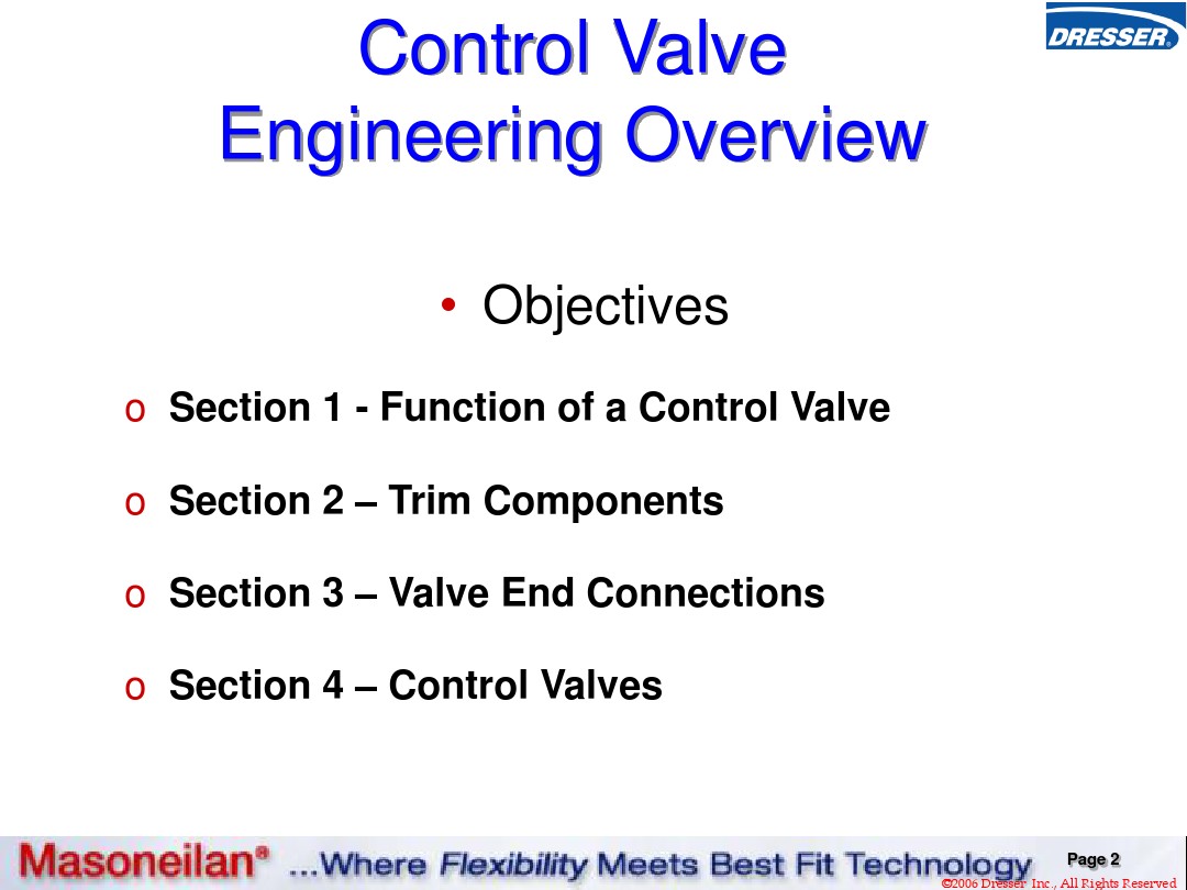 4 Masoneilan 阀门技术 英文 图文 百度文库