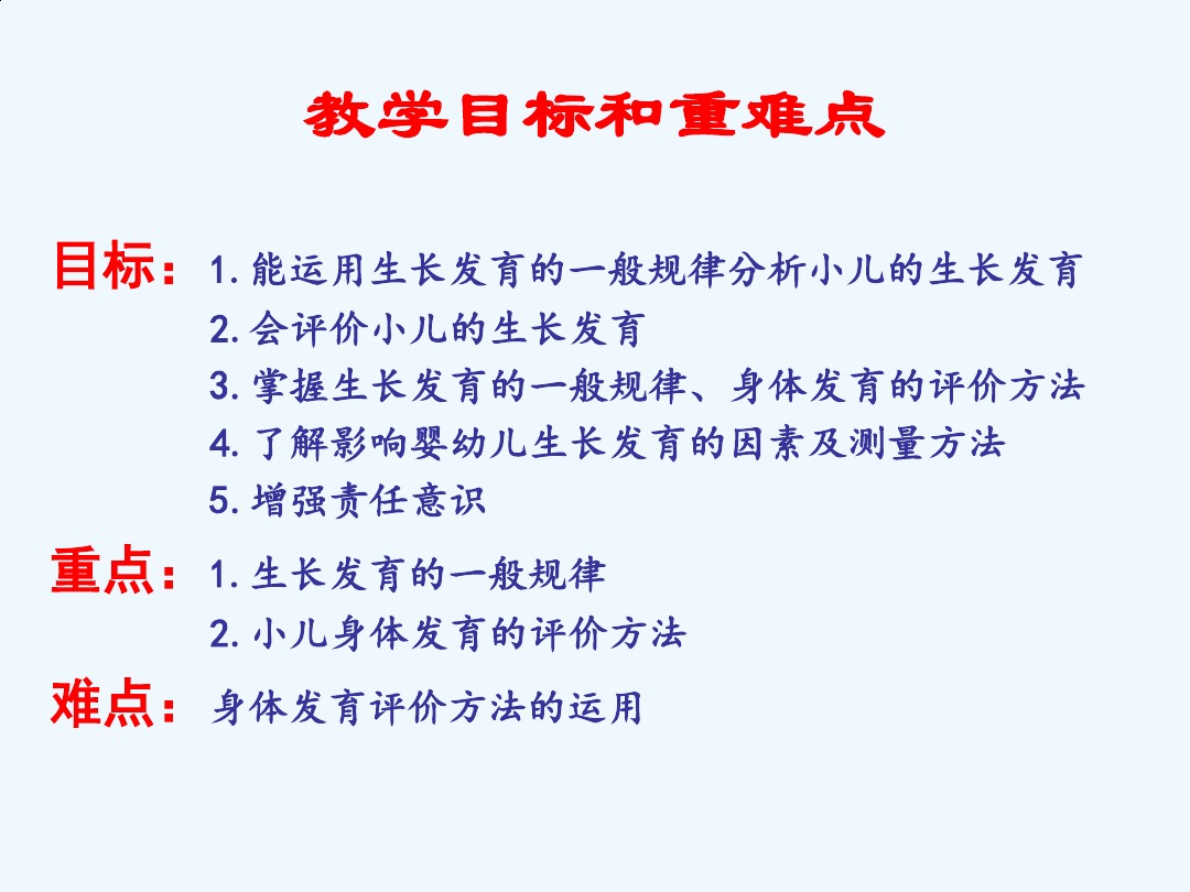 第二章学前儿童的生长发育及健康评价 图文 百度文库